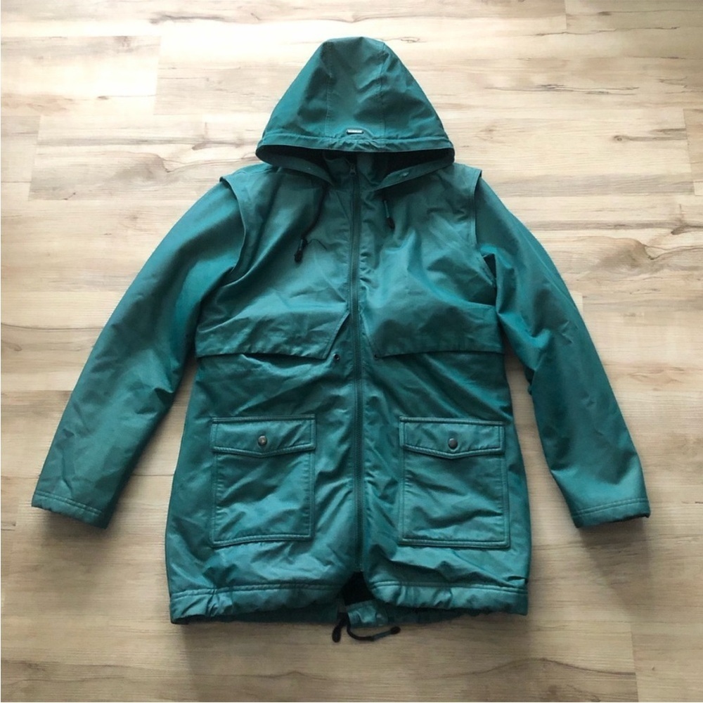 Mia Melon Women's Teal Hooded Jacket